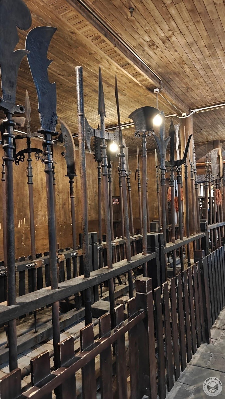 selection of polearms that include Hu Cha