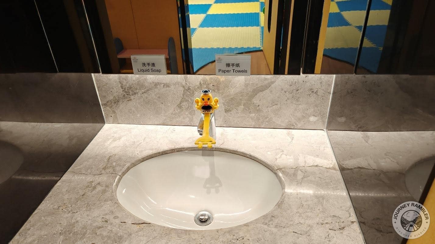 sink with a cute looking tap