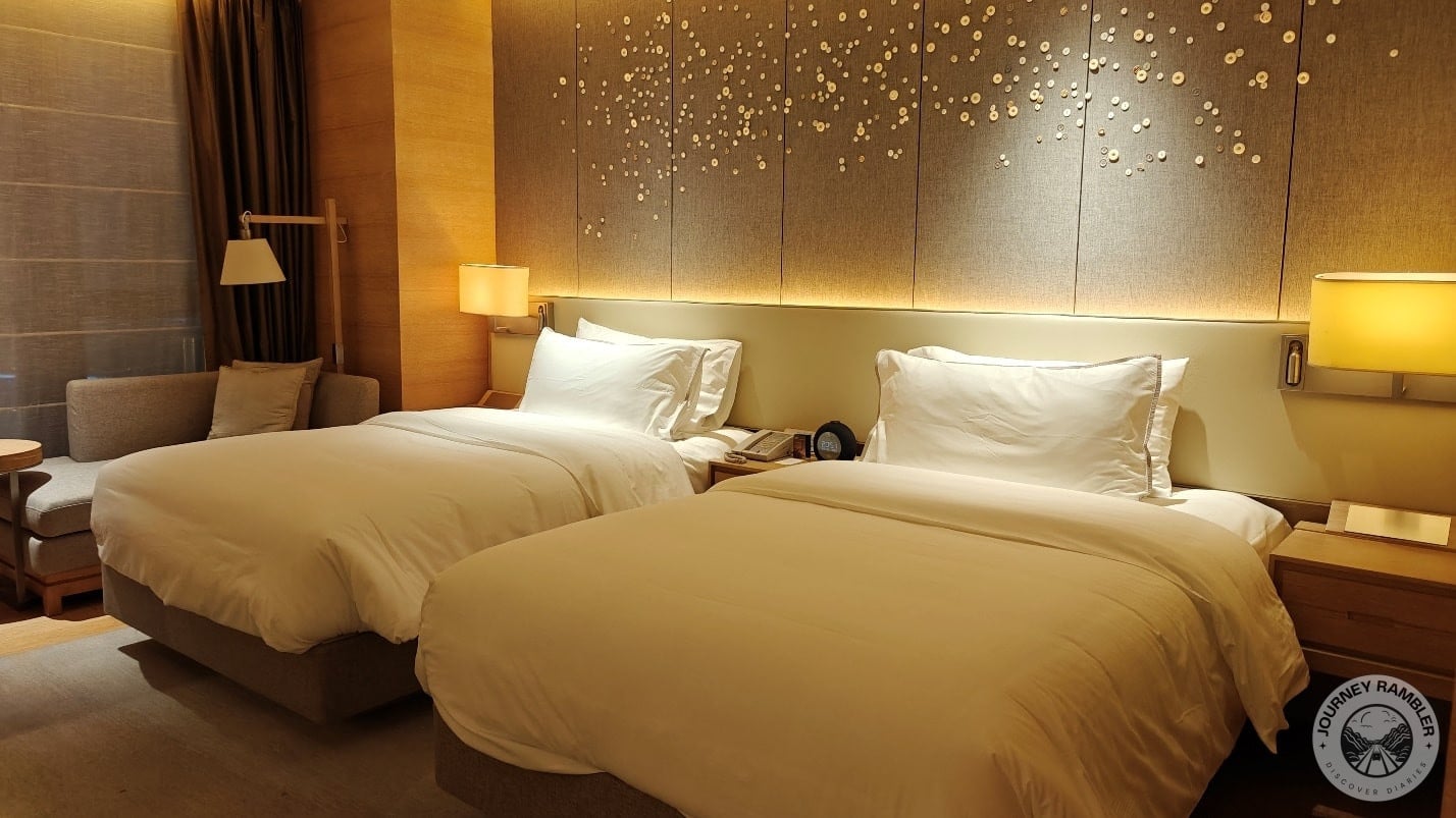 the beds