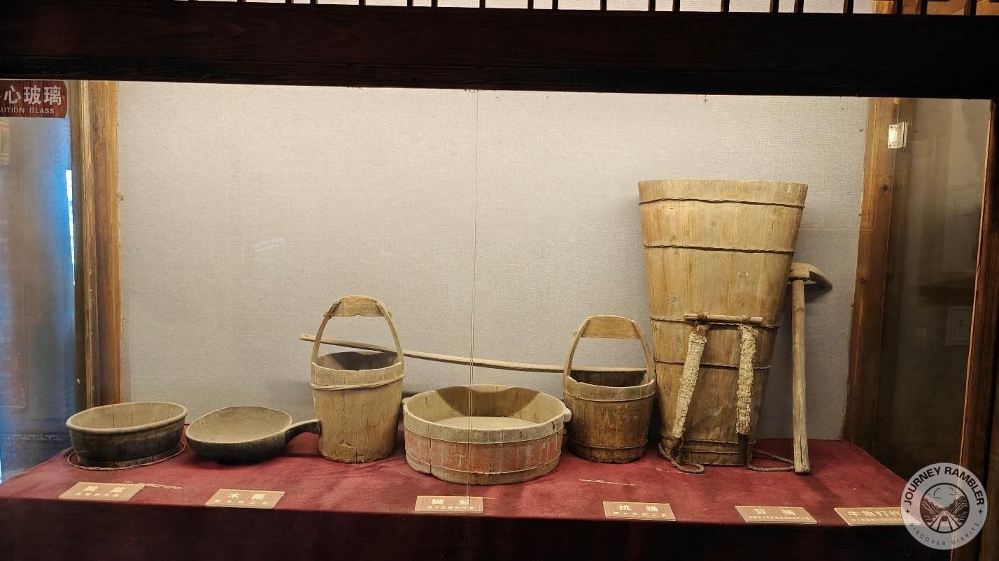 various farm and kitchen implements used by the Miao and other ethnic minorities