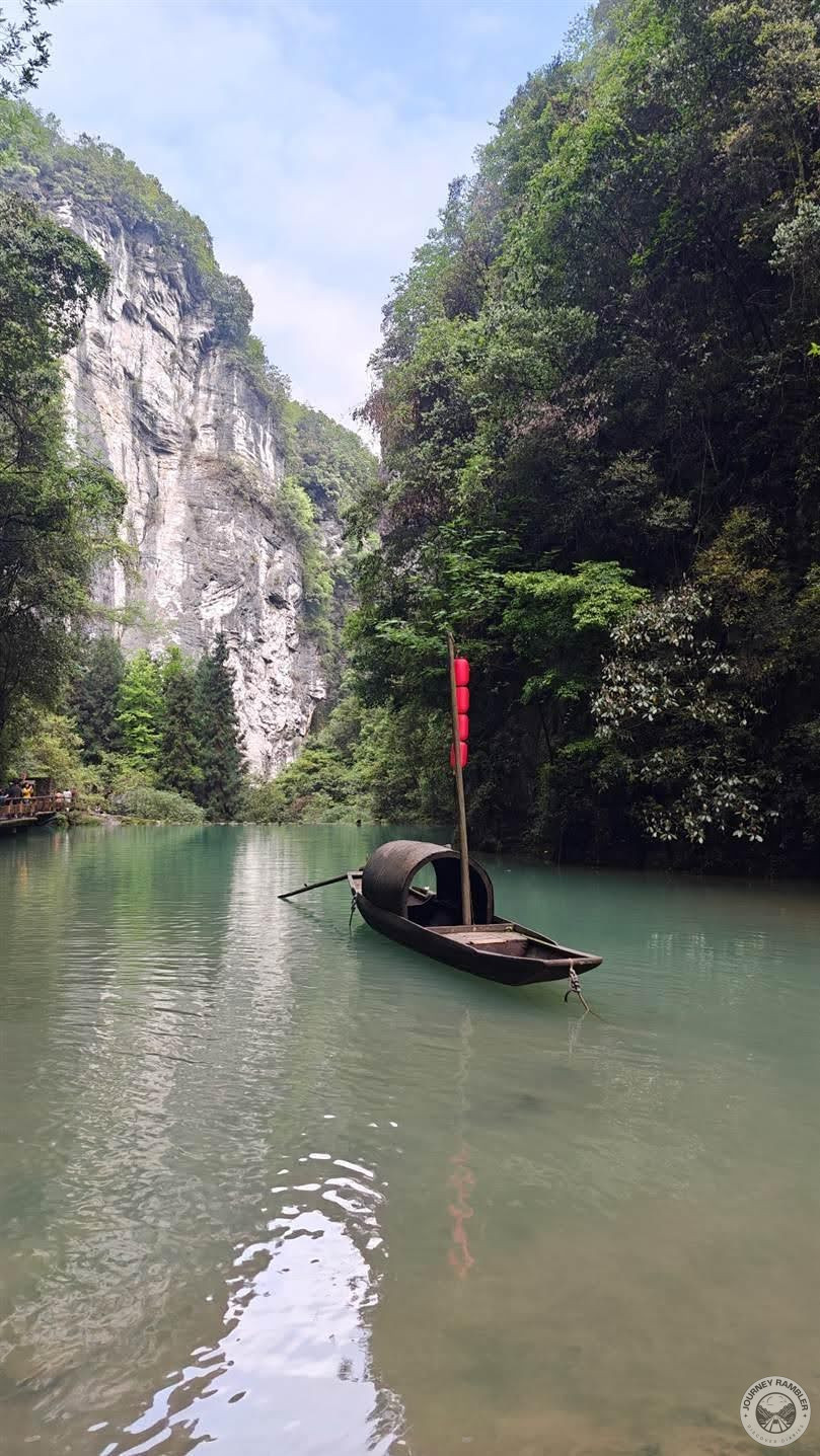 view in Karst springs