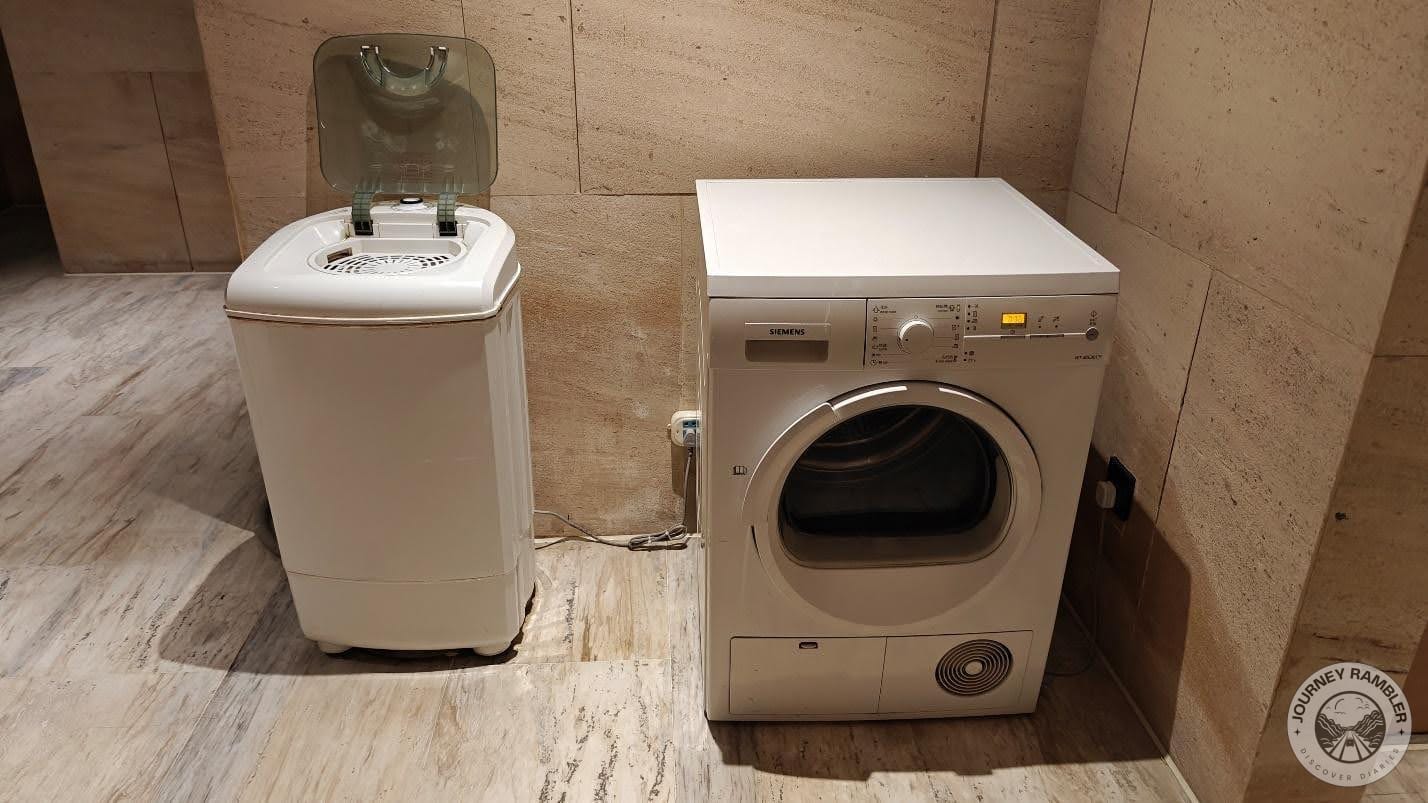 washer and dryer