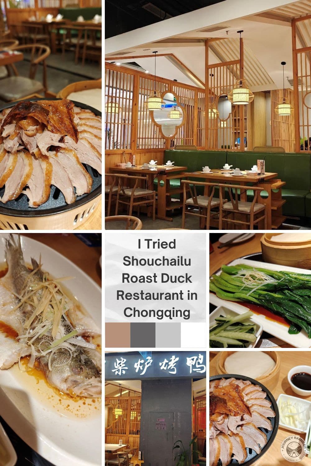 I Tried Shouchailu Roast Duck Restaurant in Chongqing