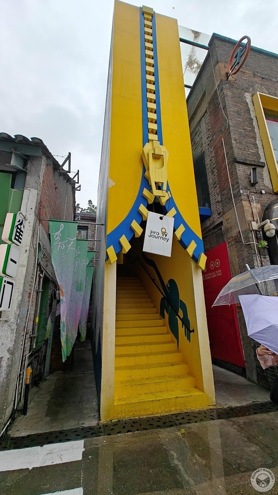 Yellow Zip Building