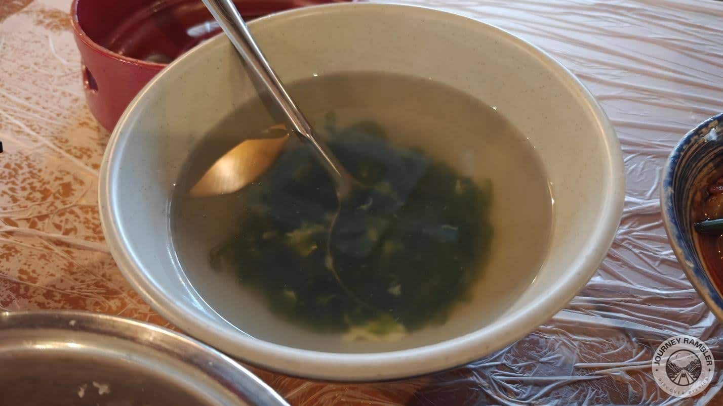 clear soup