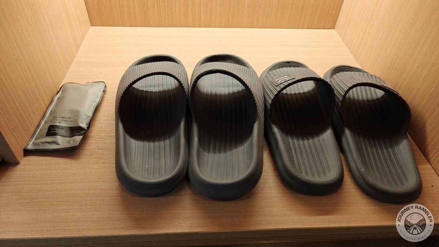 complimentary slip-ons
