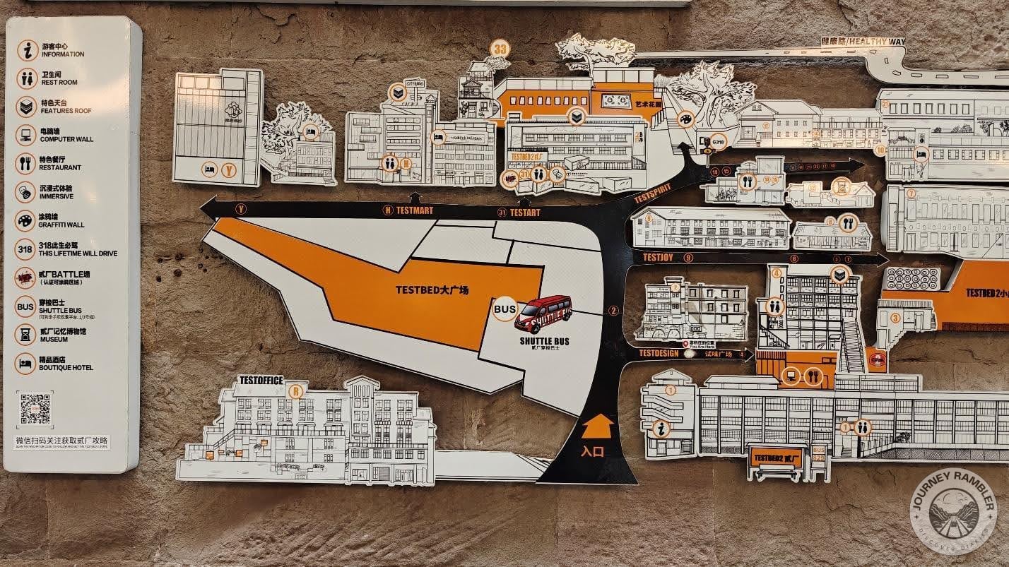 “map” of the area