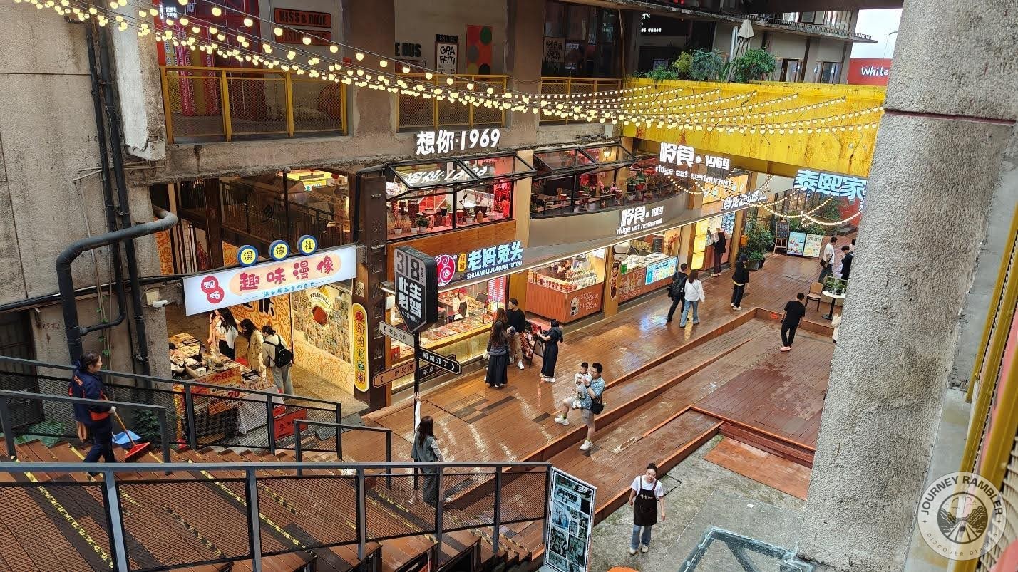 some of the food establishments that you can see here