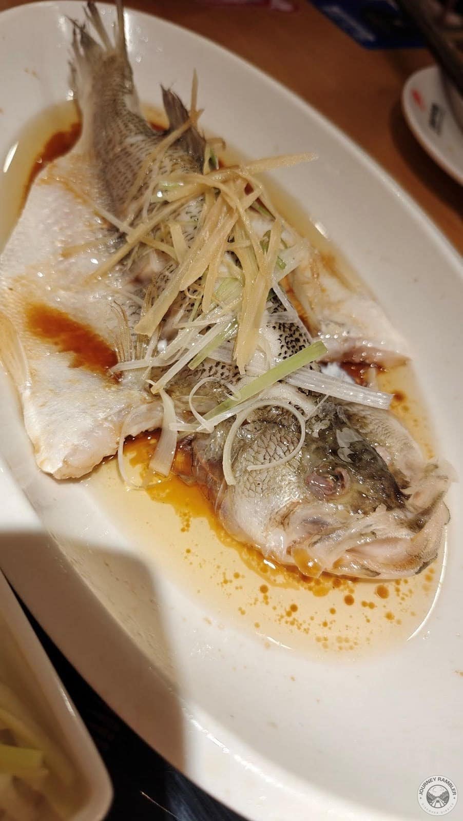 steamed fish again