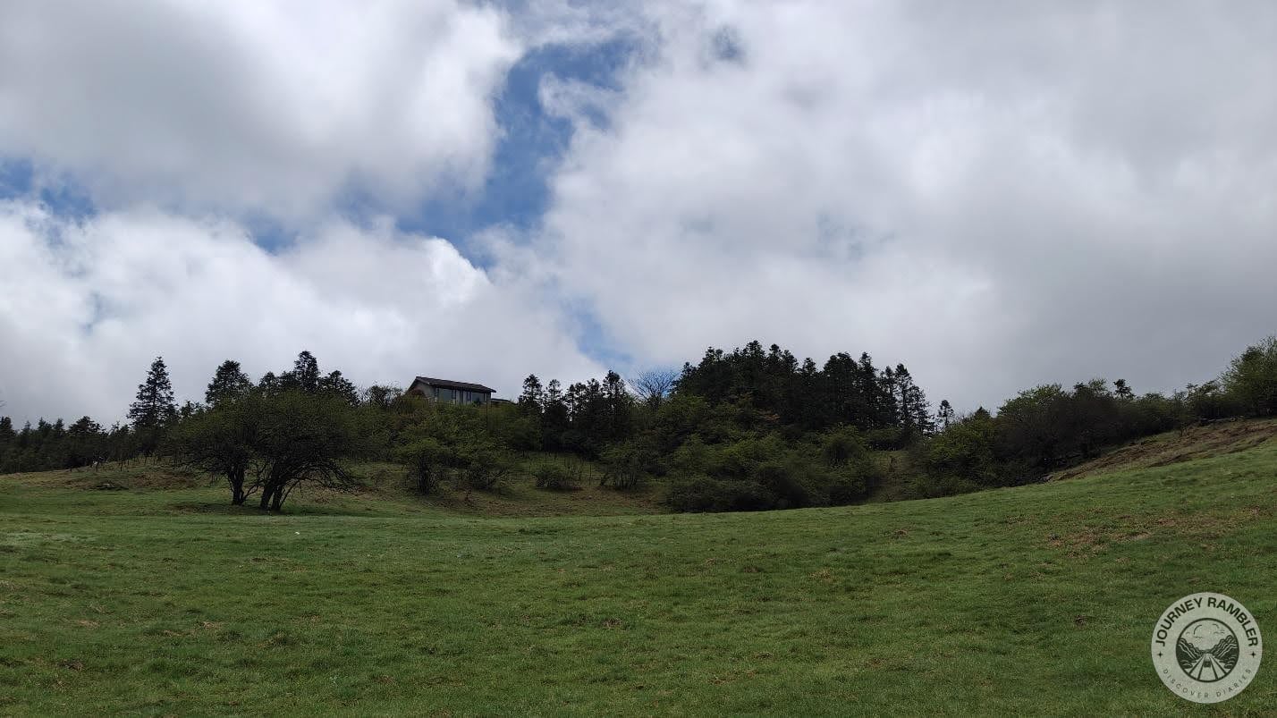 the building in the distance
