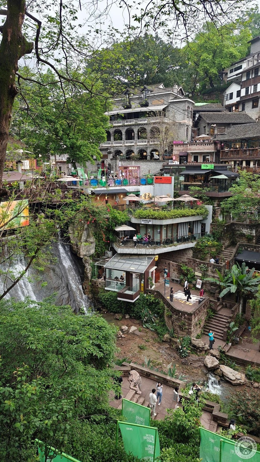 view of Luo Quiao Guangchang or Drawbridge Square