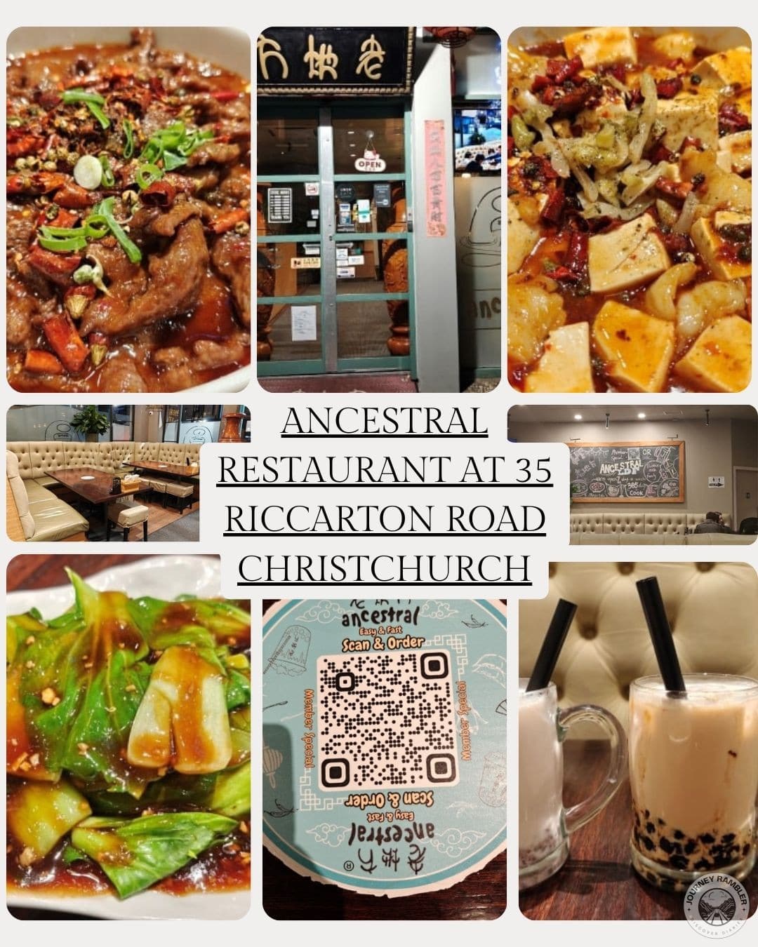 Ancestral Restaurant at 35 Riccarton Road Christchurch