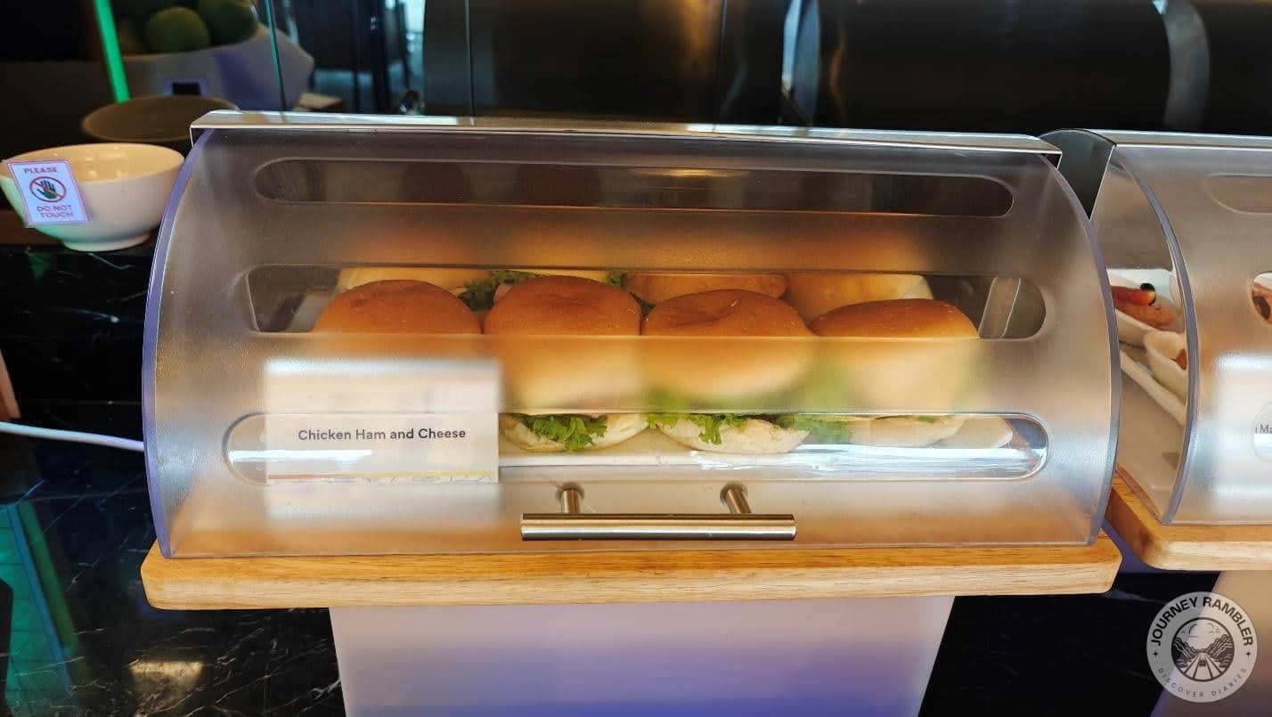Chicken Ham and Cheese sandwich