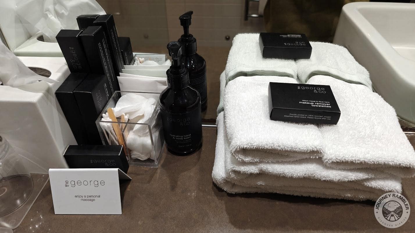 Cotton pads, make-up remover and toothbrushes
