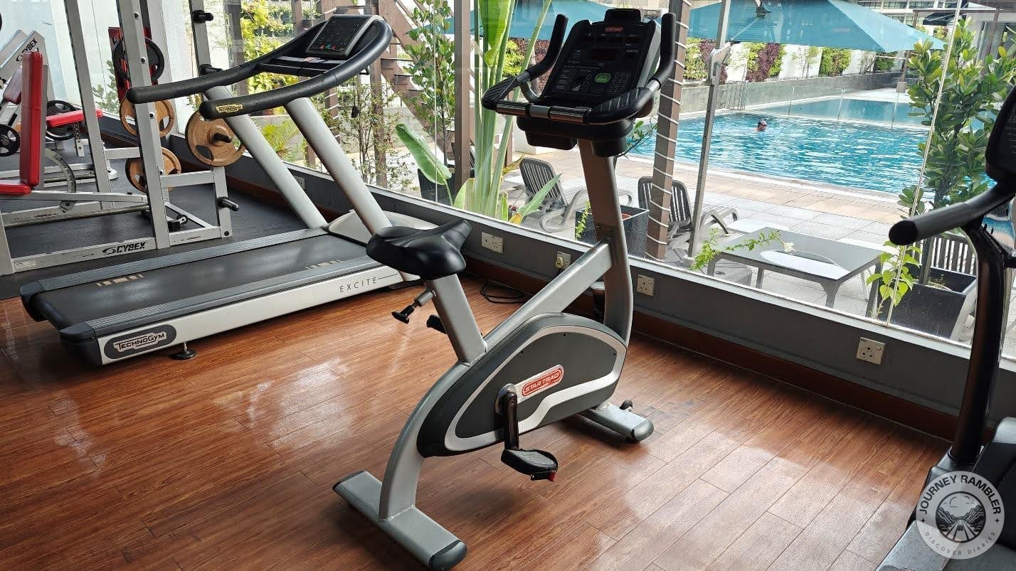 E-Series upright exercise bike by Star Trac