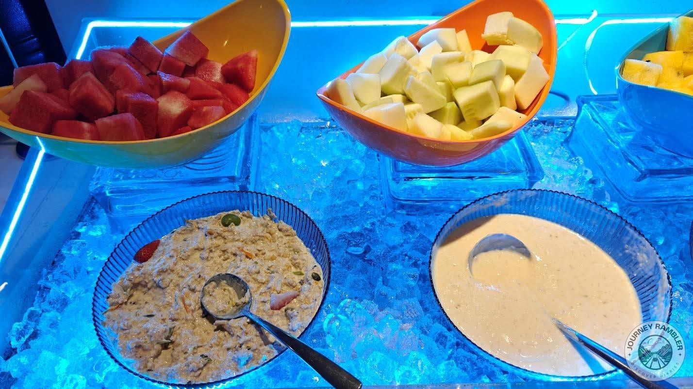 Fruits and Cereals section
