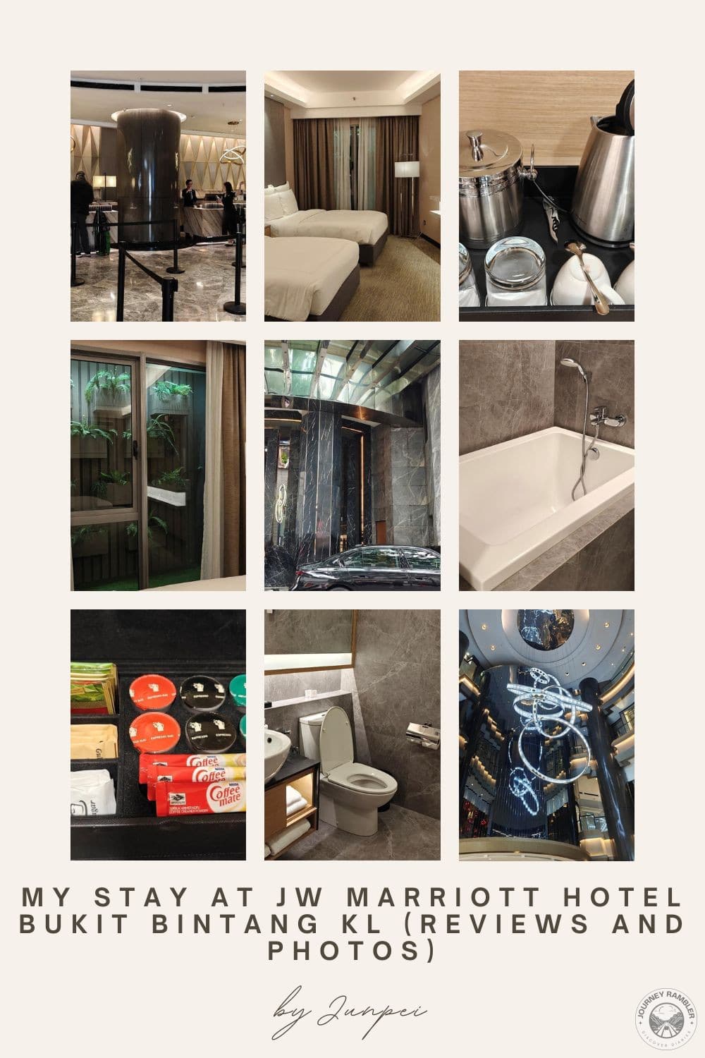 My Stay at JW Marriott Hotel Bukit Bintang KL (Reviews and Photos)
