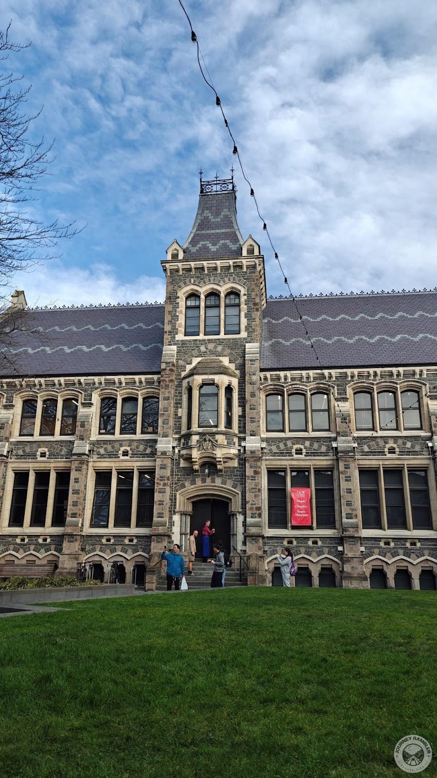 Old Chemistry building of the University of Canterbury