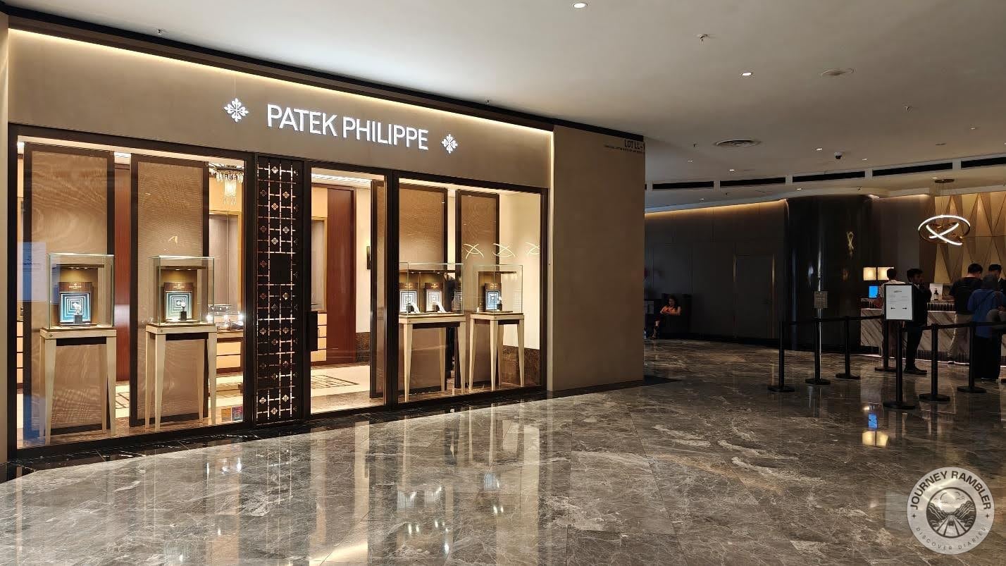 Patek Philippe outlet run by Cortina Watch Singapore
