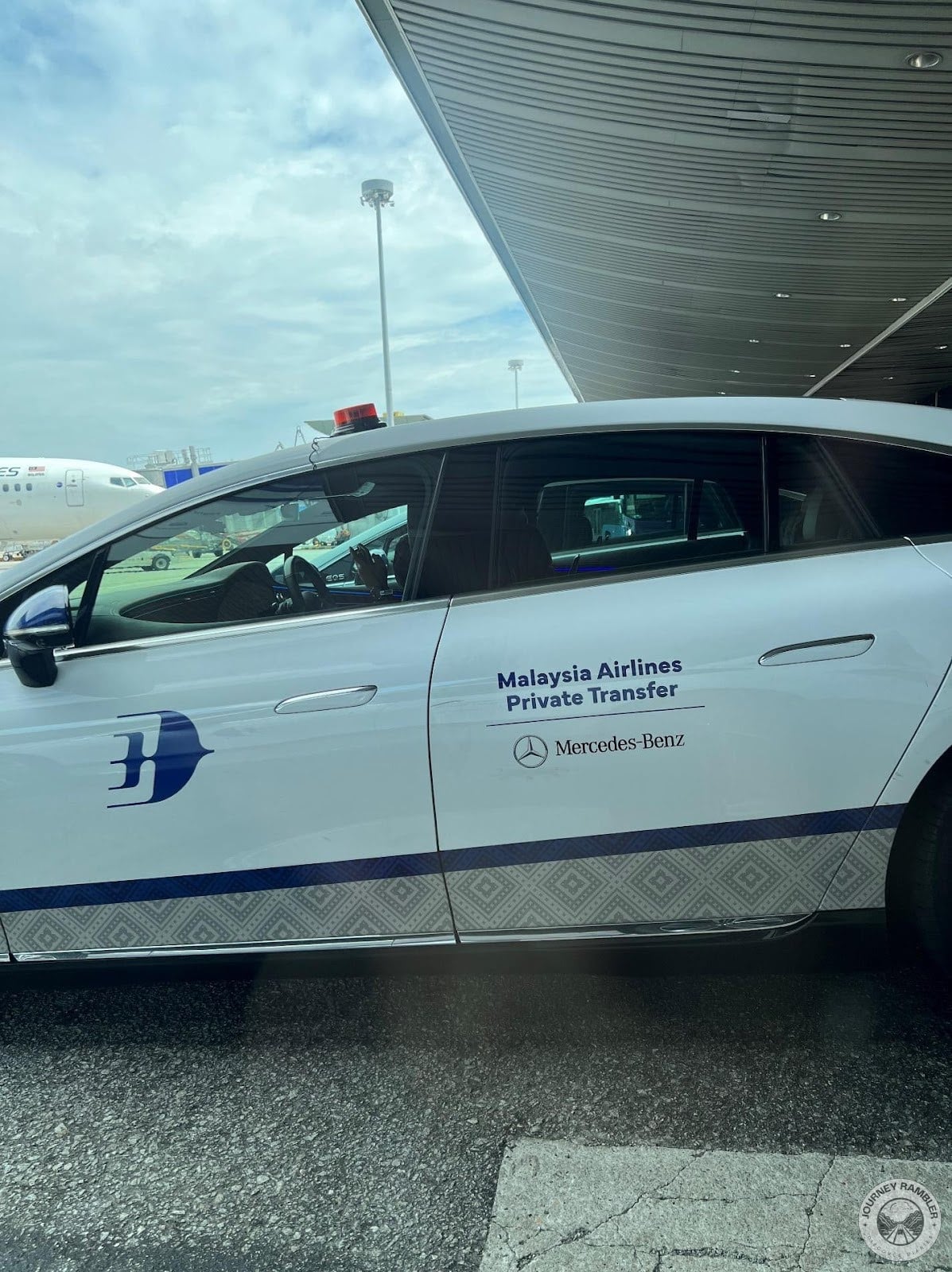 Private transfers using the EQS 500 4MATIC