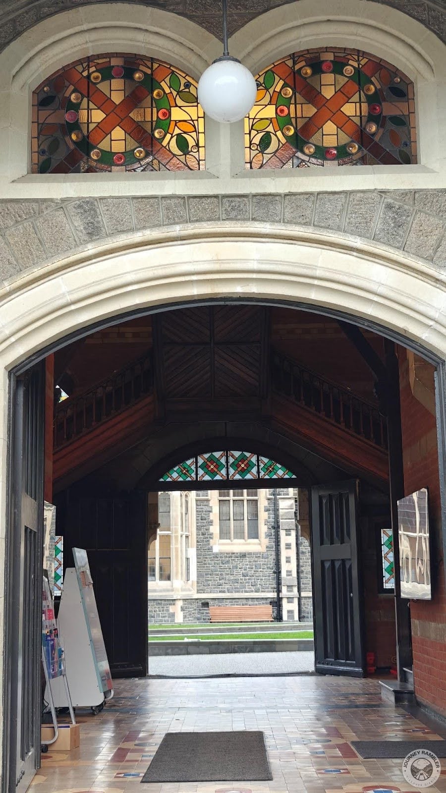 This is what the entrance looks like