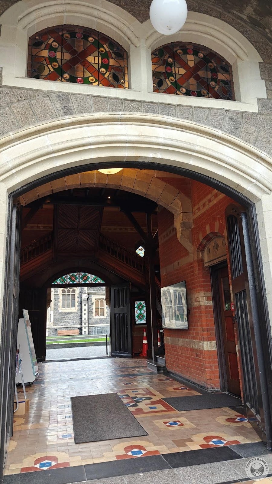 another look at the inside of the entrance