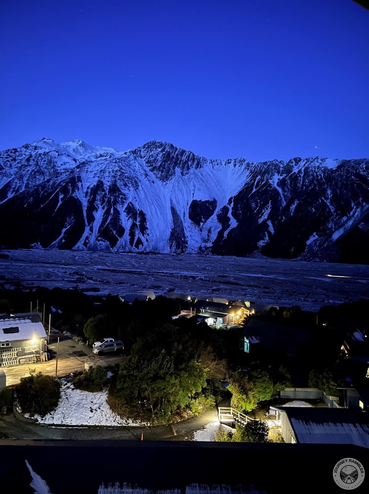 beautiful view from my hotel room