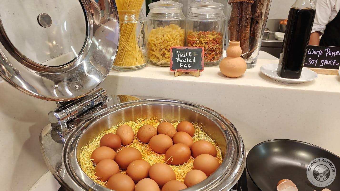 boiled eggs
