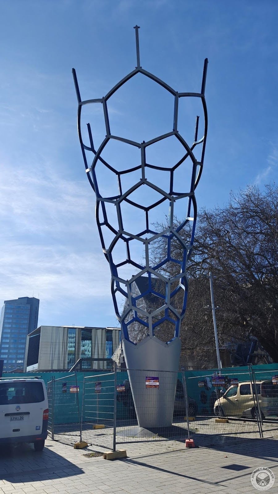 closer look at the Chalice Sculpture