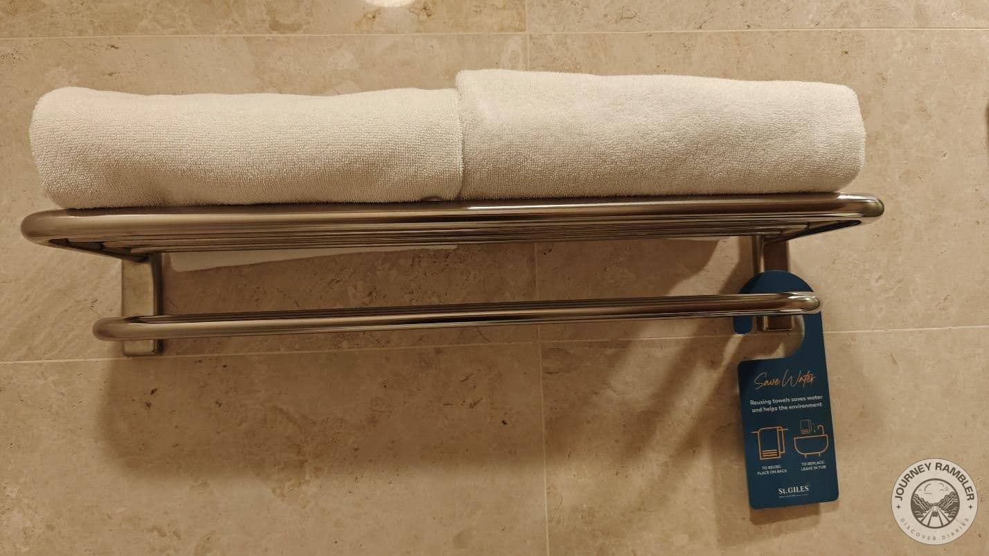 complimentary towels