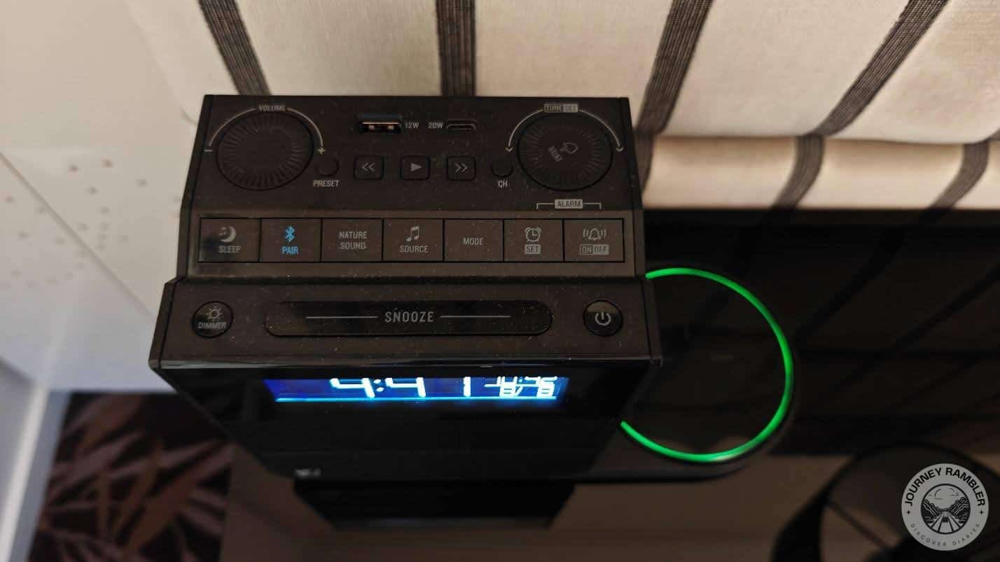 digital and alarm clock again