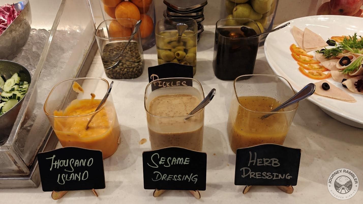 dressings and pickles for your salad