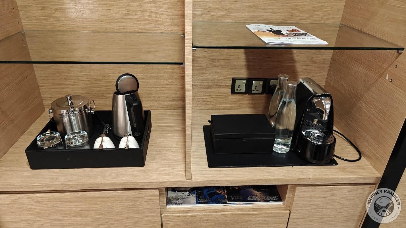 electric kettle and coffee maker