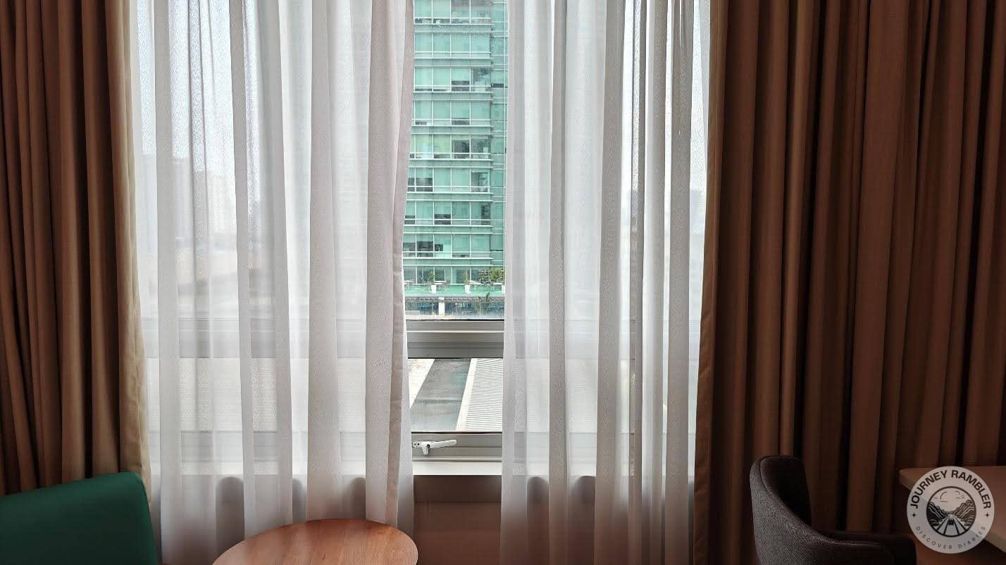 glimpse of the view