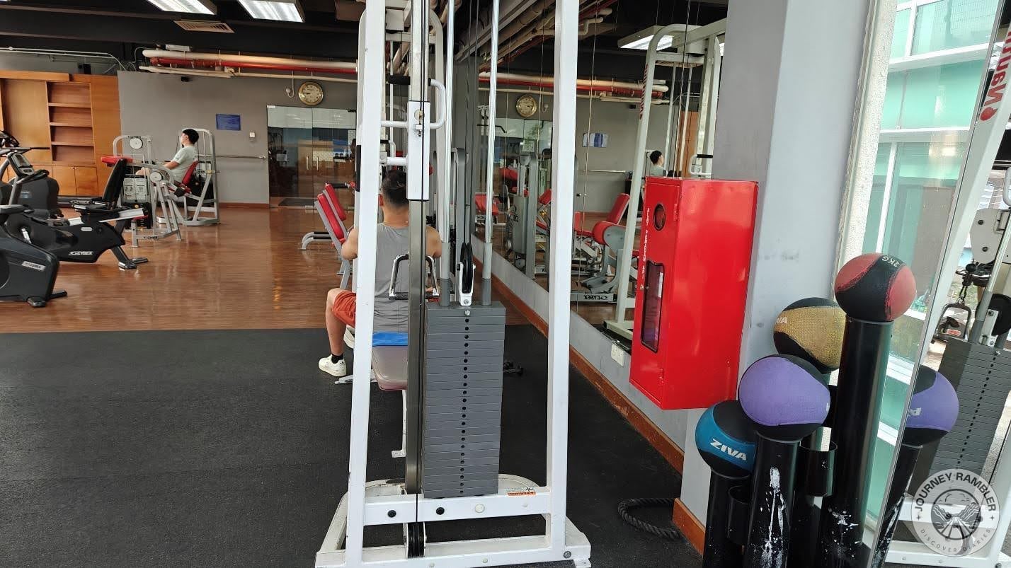 gym’s cable machines