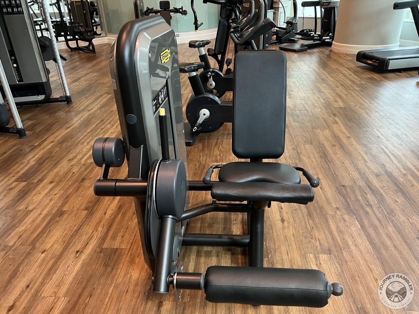 leg curl machine made by Technogym
