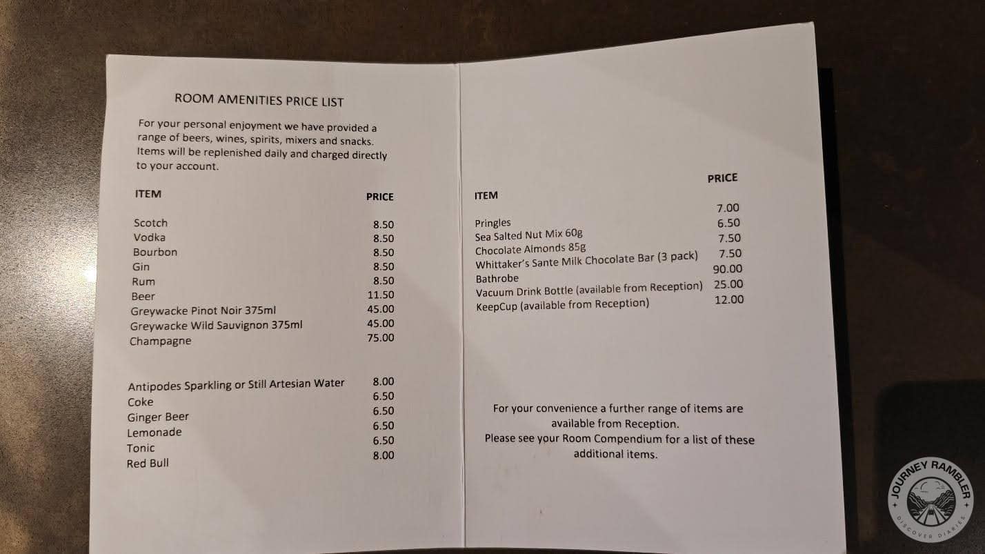 menu card