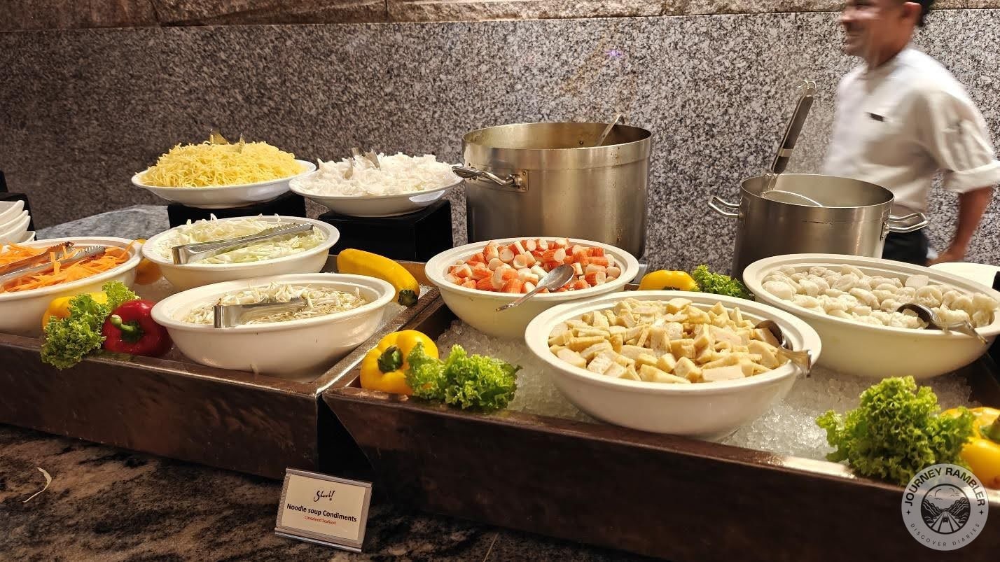 noodle soup section