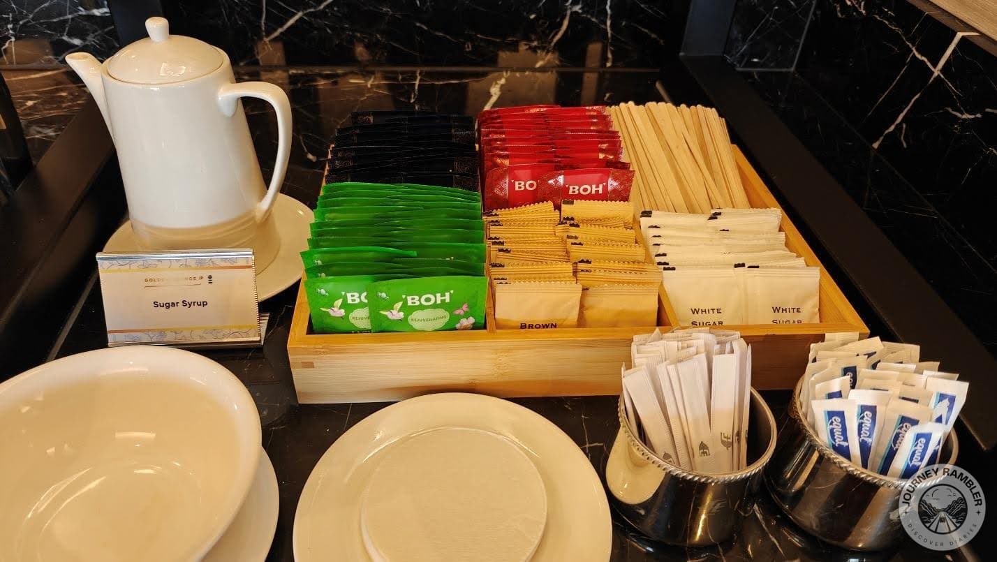 packets of tea bags here from BOH