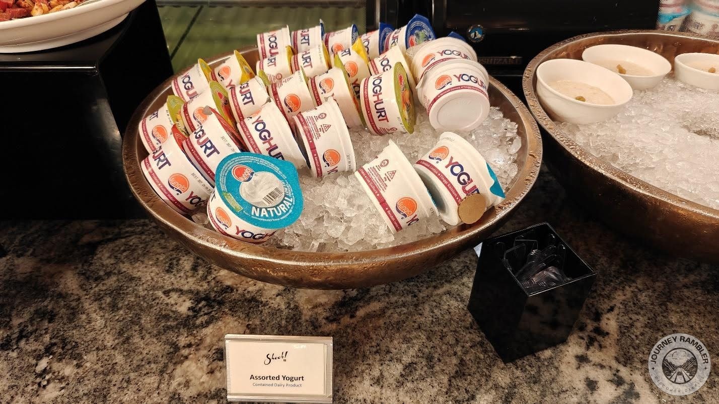 packs of Yoghurt