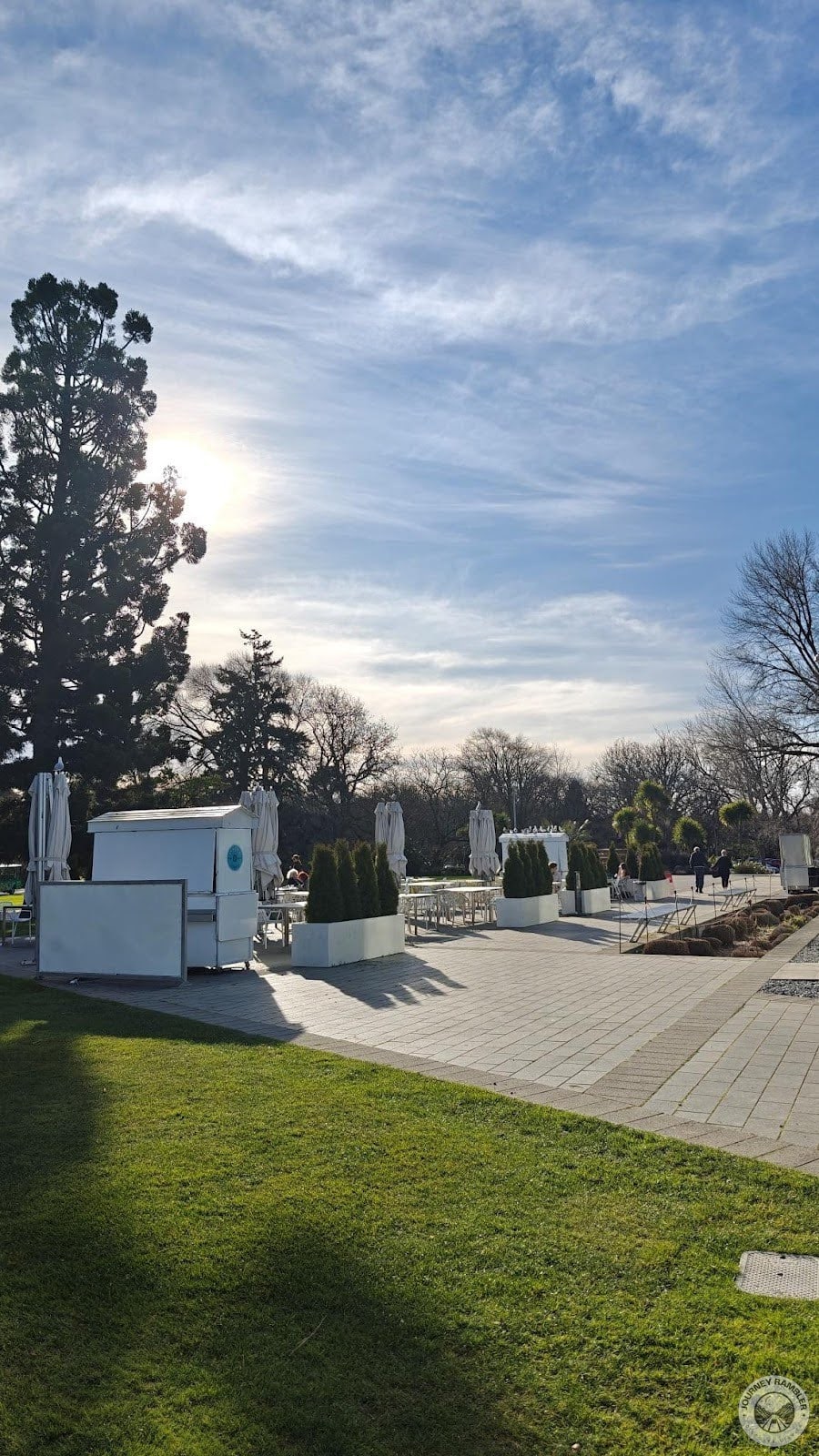 patio area