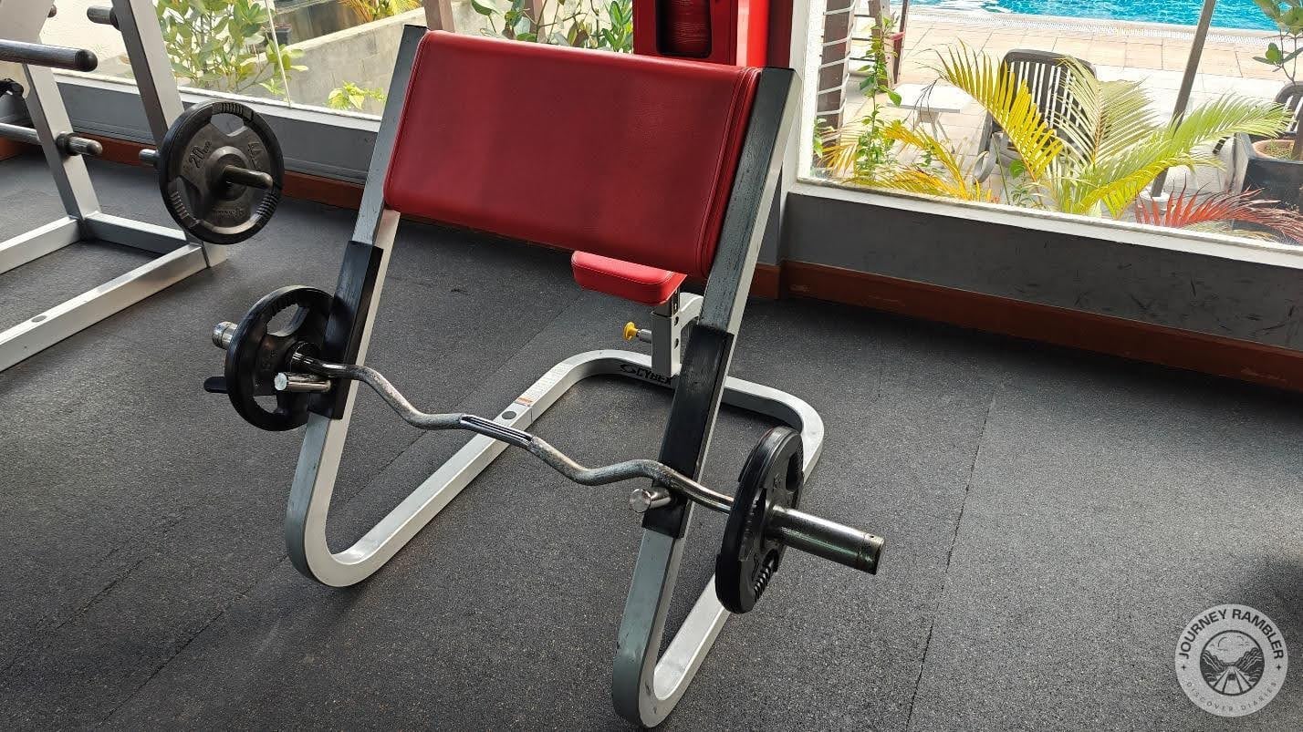 preacher curl bench