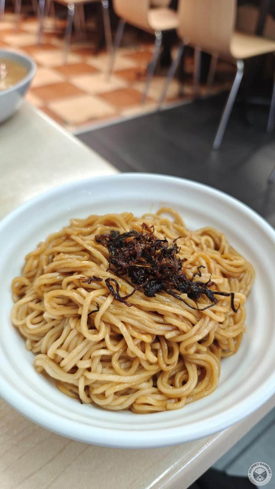 scallion dry noodles