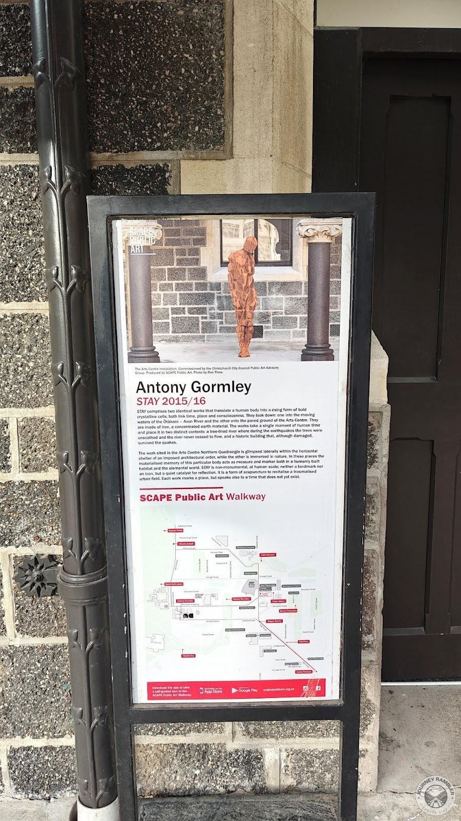 sculpture made by an artist named Antony Gormley