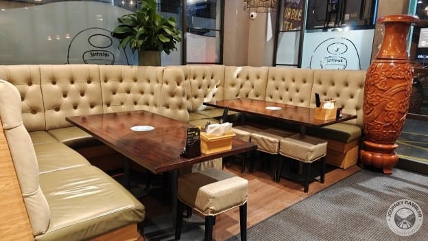 seating inside Ancestral Restaurant