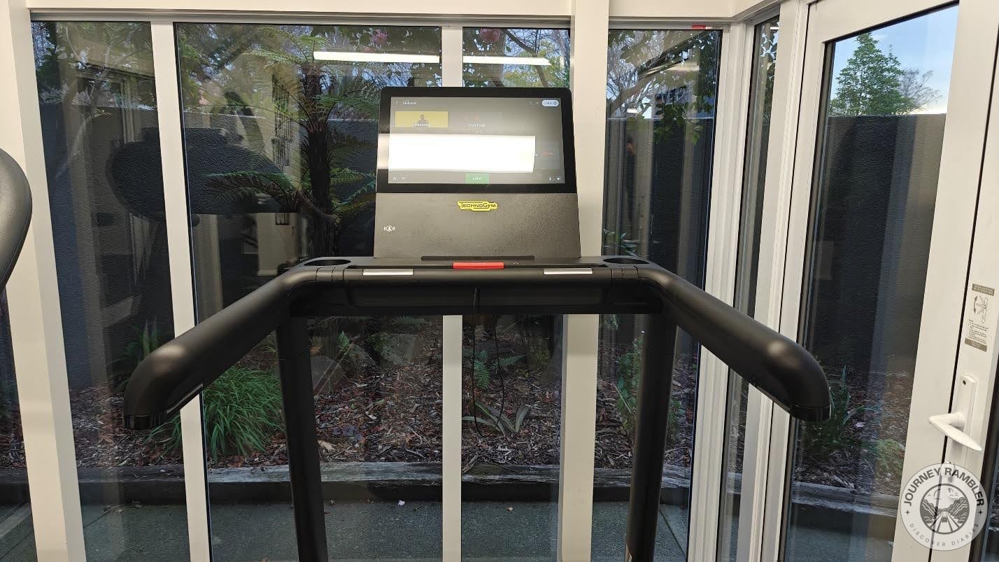 second treadmill had a touchscreen