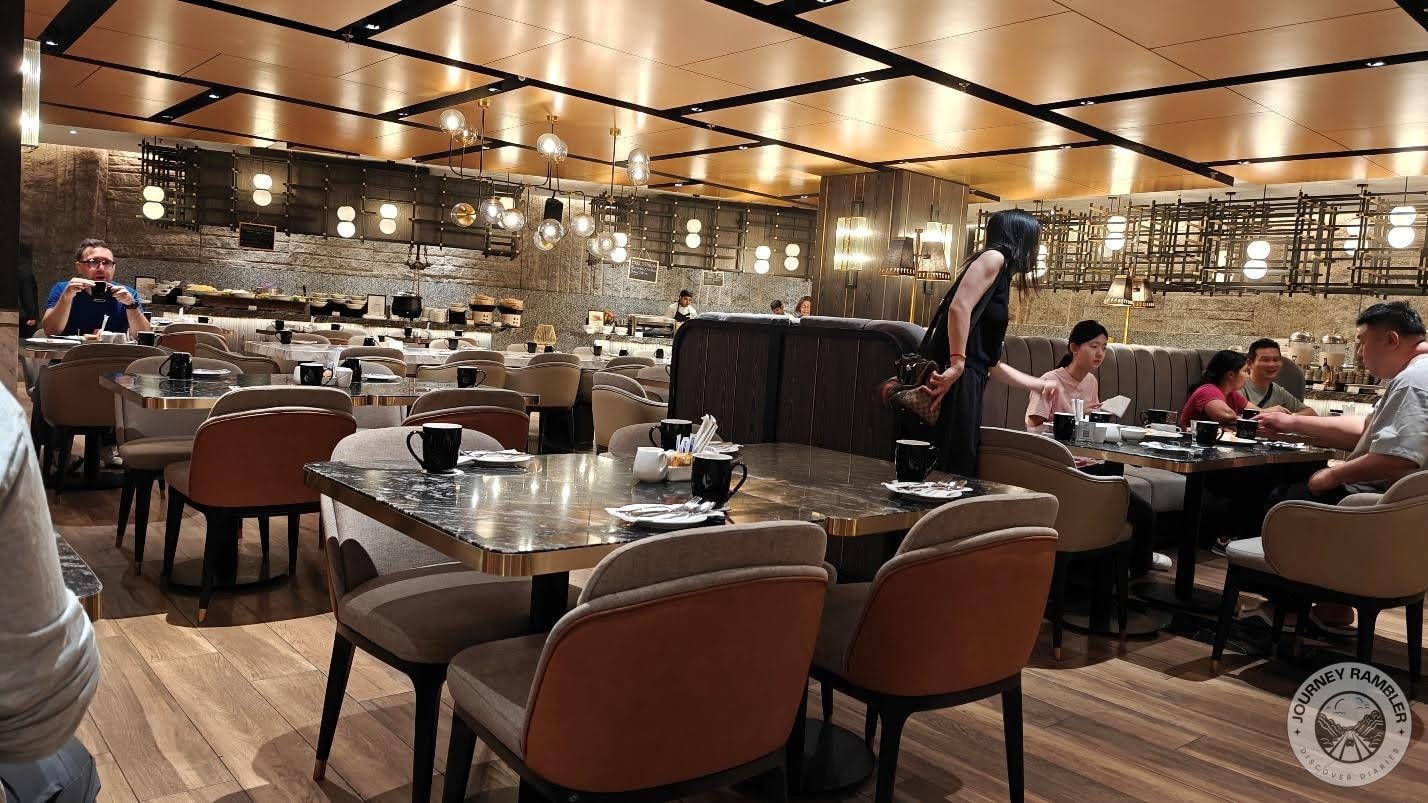 the dining area
