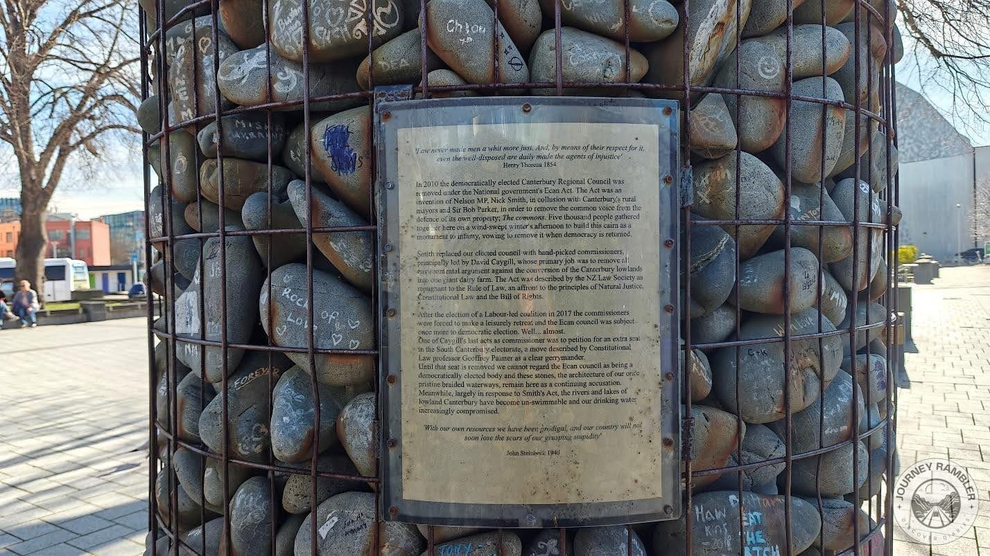 the plaque