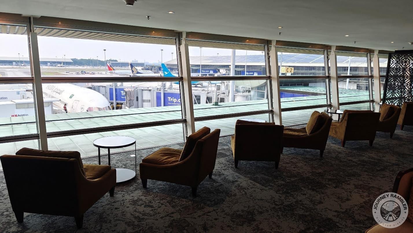 view from this lounge area