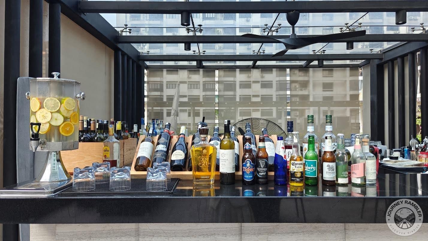 wide selection of drinks